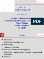 Tensile Test Presentation