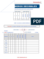 Introducción A Los Números Decimales para Tercer Grado de Primaria