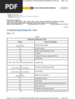 Caterpillar 320C, 330C Fault Codes (PDF, EnG, 210 KB) - Compressed