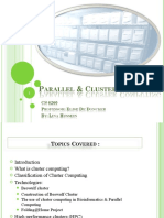 Parallel and Cluster Computing