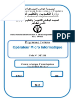 PE Operateur Micro - Informatique 03 03 14