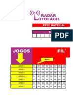 Planilha Radar 14 Eterno 3