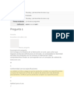 Gestion de La Calidad Unidad 1 Evaluacion 1