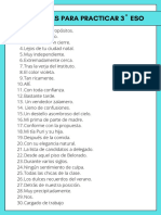 Sintagmas para Practicar 3º Eso