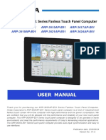 ARP-3600AP-E01 Series TPC User Manual - V1.2 20161020