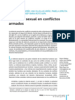 Violencia Sexual en Los Conflictos Armados