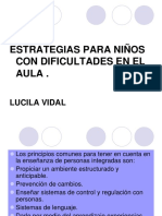 Estrategias para Niños Con Dificultades Escolares