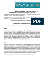 PINHEIRO, Maria Lucia Bressan - Preservação de Sítios Urbanos Tombados - A Atuação Do CONDEPHAAT em Cananéia e Iguape