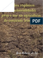 Adubos Organicos Com Potencialidades para o Uso Na Agricultura Do Semiárido Brasileiro