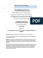 Normas Jurídicas de Nicaragua-Ley 323