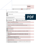 Formulario 110 para Estudiante