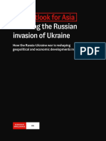 The Economist Intelligence Unit - The Outlook For Asia Following The Russian Invasion of Ukraine 2022