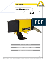 Stato-Sonde Z3: Static Hot Metal Detector