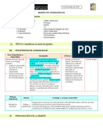 Sesión N°1 de Comunicación 5°c