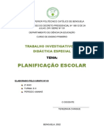 Trabalho de Didáctica