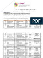 OBFEP 2022 - Confirmados 2a Fase - Classificação