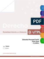 Derecho Procesal Civil II - Abril 2017