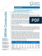 Global Research Sector - Construction Contractors Equities - MENA June 26, 2011