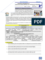 SEMANA 35 - GUÍA de APRENDIZAJE - Redactamos El Guion de Una Charla Radial para Una Convivencia Sin Violencia