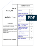 AVEO - Body Repair Manual