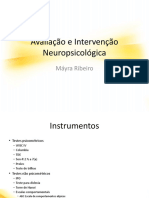 Avaliação e Intervenção Neuropsicológica