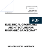 Electrical Grounding Architecture For Unmanned Spacecraft: Nasa Technical Handbook