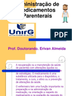 Administração de Medicamento Parenterais