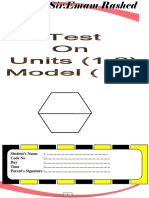 Test Units 1,2 2nd 2023