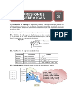 Operaciones Algebraicas