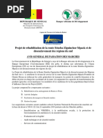 GPN - Sénégal - Projet de Réhabilitation de La Route Sénoba-Ziguinchor-Mpack Et de Désenclavement Des Régions Du Sud