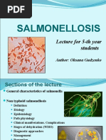 Salmonellosis 2021