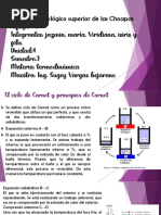 Carnot Termodinamica Unidad 4