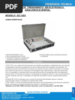 Sistema de Treinamento em Eletrônica Analógica E Digital: Características