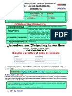 Week 33-English Lesson-Activities - Bim. Iv