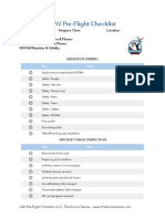 UAV Pre Flight Checklist v2.0 - The Drone Trainer