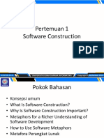 Pertemuan 1 Software Construction