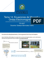 Tema 14 - Ecuaciones de Maxwell y Ondas Electromagnéticas