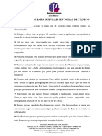 Exercícios para Simular Sintomas de Pânico