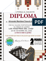 Diplomas HuaraChess Personalizados