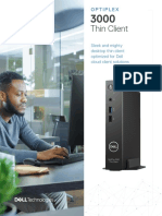 Optiplex 3000 Thin Client Spec Sheet