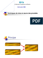 Techniques de Mise en Oeuvre Des Procedes