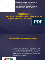 Roles Del Supervisor Unidad I