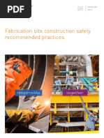 IOGP 577 - Fabrication Site Construction Safety Recommeded Practices