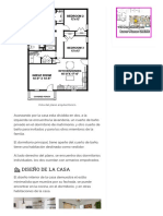 Diseño de La Casa: Vista Del Plano Arquitectónico