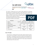 Description Capsule Polisher With Sorter