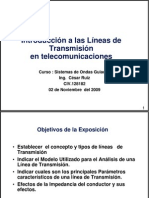 Introduccion A Las Lineas de Transmision