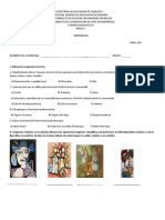 Examen de Diagnostico Artes 2