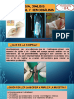 Biopsia, Dialisis Peritoneal y Hemodialisis