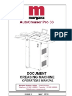 70-148 Autocreaser Pro 33 Operators Manual Iss1