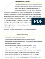 CE 408 Sedimentation and Skimming Tanks